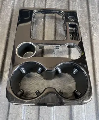 Volkswagen Touareg II Gear shifter surround trim plastic 7P6858602 7P6864897A 7P2863216