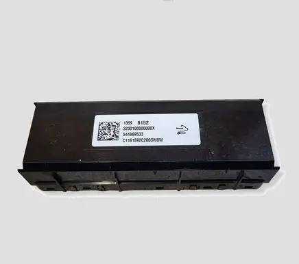 Opel Astra K Air conditioning/heating control unit 13598152 544969533