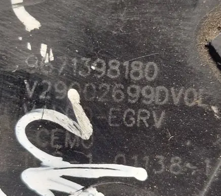 Ford Galaxy EGR valve cooler 9671398180 V296002699D