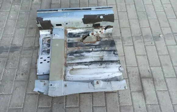 Jaguar XJS Front passenger seat console base 