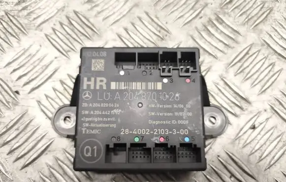 Mercedes-Benz C W204 Door control unit/module A2048701026 A2048200626 A2044421532