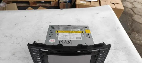 Navigation unit CD/DVD player