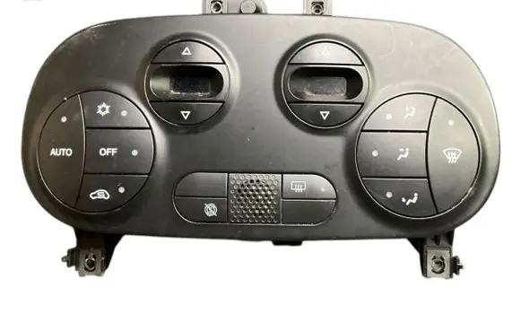 Fiat 500 Climate control unit 735538585 09110911 A83033300