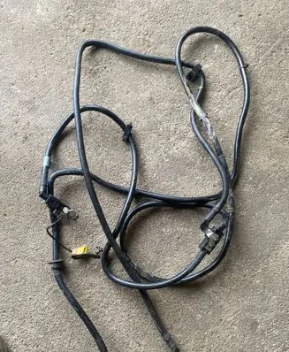 Volkswagen Phaeton Positive cable (battery) 3D1971225B 500005814