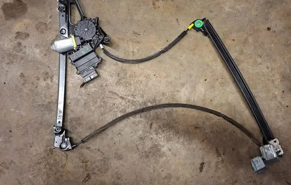 Ford Galaxy Front door window regulator with motor 7M3959802 YM2114533AA 106235100