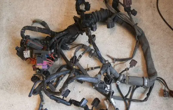 Engine installation wiring loom