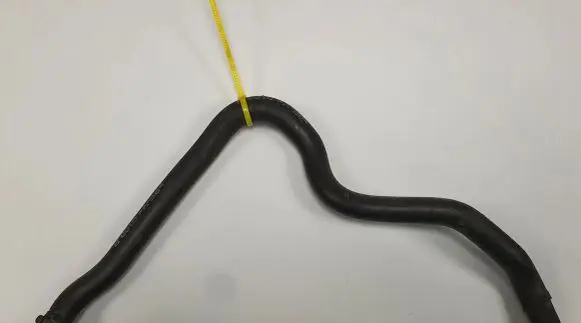 Mercedes-Benz C W204 Engine coolant pipe/hose A2048307896