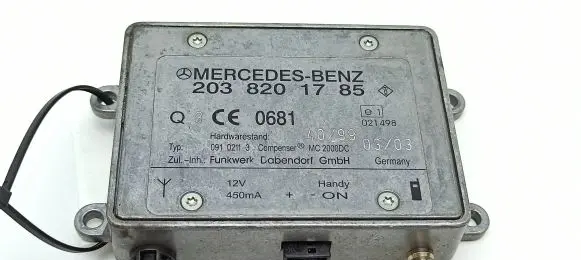 Mercedes-Benz ML W163 Antenna control unit 2038201785 890575