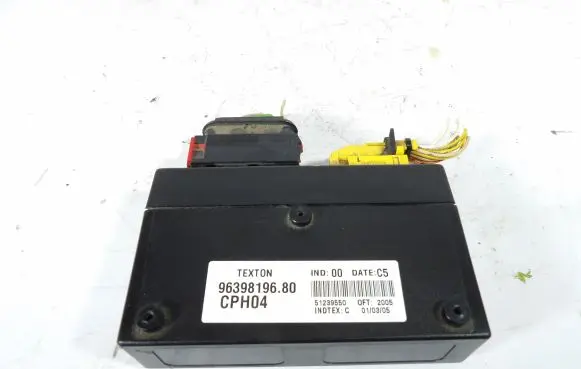 Peugeot Expert Comfort/convenience module 9639819680