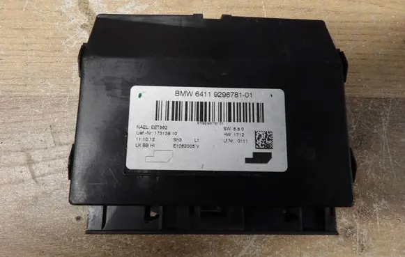 BMW 3 F30 F35 F31 Air conditioning/heating control unit 9296781 E1062005 17313810