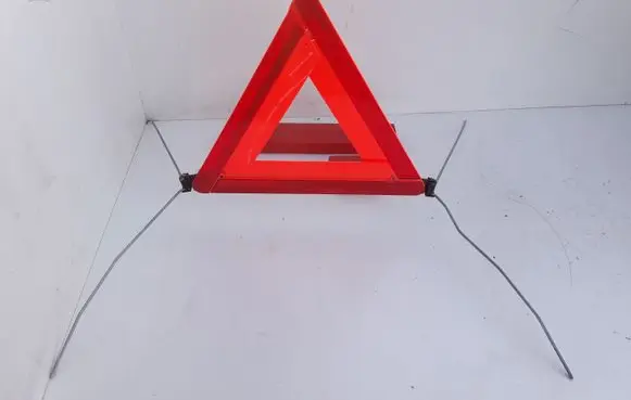 Emergency warning sign