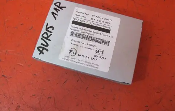 Toyota Auris 150 Engine control unit/module 861A002010 CXUS7970G