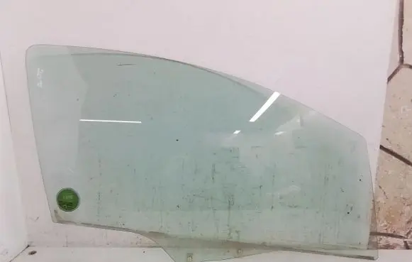 Peugeot 207 Front door window/glass (coupe) 43R000464