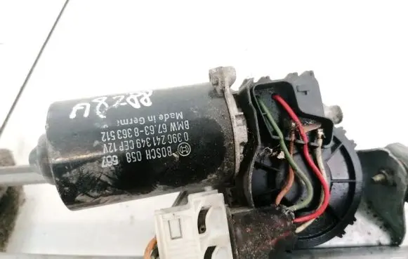 BMW 3 E36 Wiper motor 67638363512 0390241349