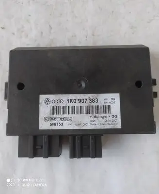 Volkswagen PASSAT B6 Tow bar trailer control unit/module 1K0907383 506153