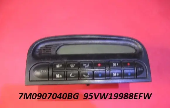 Seat Alhambra (Mk1) Climate control unit 7M0907040BG 95VW19988EFW