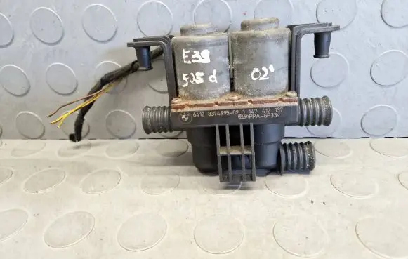 Coolant heater control valve