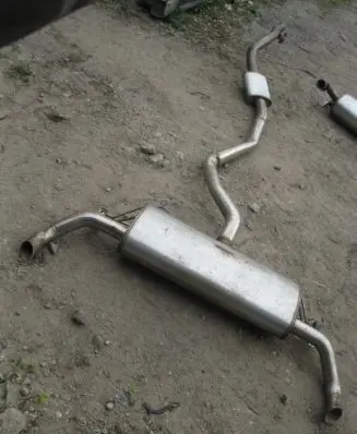 BMW X5 E70 Muffler/silencer 7799800 0DUS65DEFEKTAS