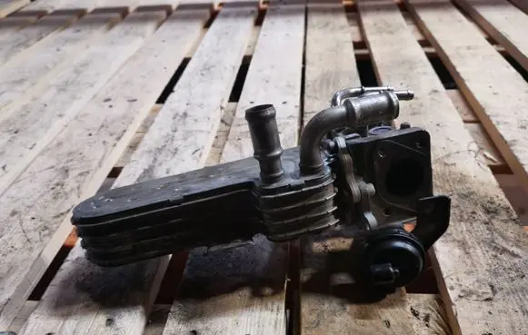 EGR valve cooler
