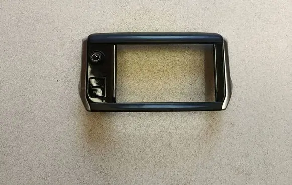 Peugeot 2008 I Radio/GPS head unit trim 9673861377