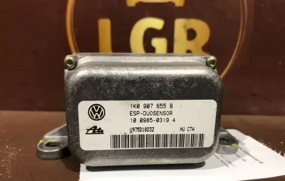 Skoda Octavia Mk2 (1Z) ESP acceleration yaw rate sensor 1K0907655B