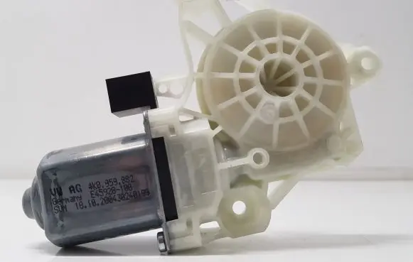 Rear door window regulator motor