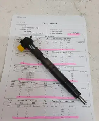 Hyundai i30 Fuel injector EBR00203D 338002A780 2067AG22R34