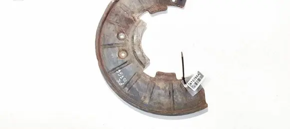 Volkswagen Touareg I Front brake disc dust cover plate 