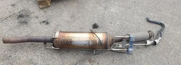 Citroen C5 Catalyst/FAP/DPF particulate filter PSA