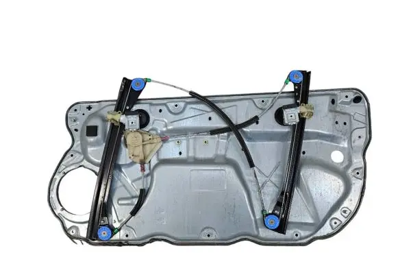 Volkswagen Polo IV 9N3 Front door window regulator with motor 6Q0035411A