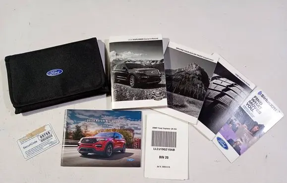 Ford Explorer VI Owners service history hand book LB5B