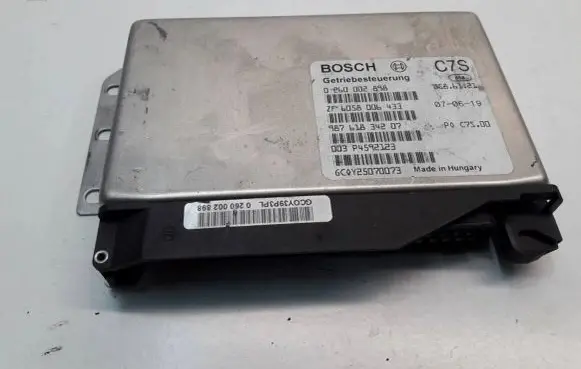 Porsche Boxster 987 Gearbox control unit/module 98761834207 0260002898 6058006433