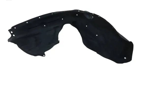 Front wheel arch liner splash guards