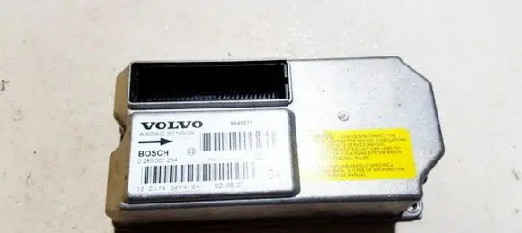Volvo S60 Airbag control unit/module 0285001254 8645271