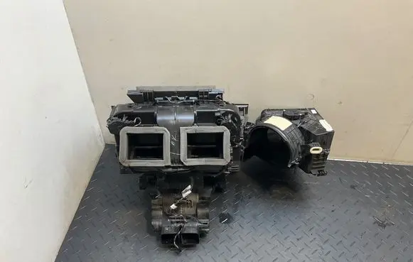 Interior heater climate box assembly
