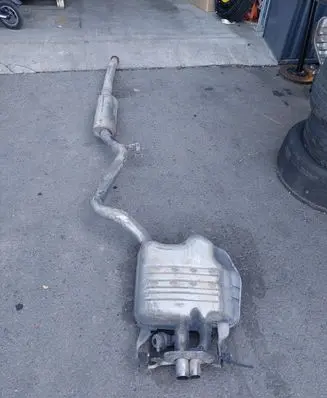 Mercedes-Benz S W222 Muffler/silencer A2224911700 A2224901201