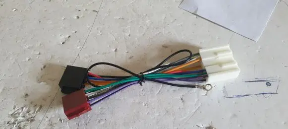 Mitsubishi Pajero Sound system wiring loom ISOEURO