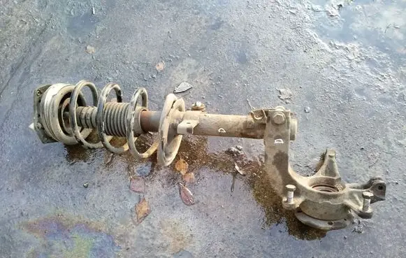 Renault Scenic II - Grand scenic II Front wheel hub spindle knuckle