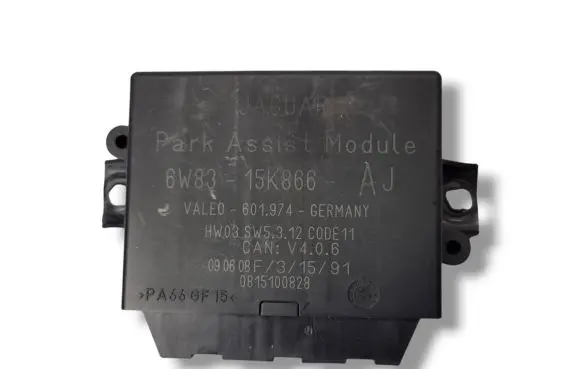 Jaguar XF Parking PDC control unit/module 6W8315K866 601974 0815100828