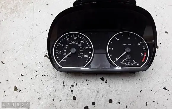 BMW 1 E81 E87 Speedometer (instrument cluster) 918733101