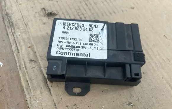 Mercedes-Benz C W204 Fuel injection pump control unit/module A2129003408 A212900340 5WK11555FBF
