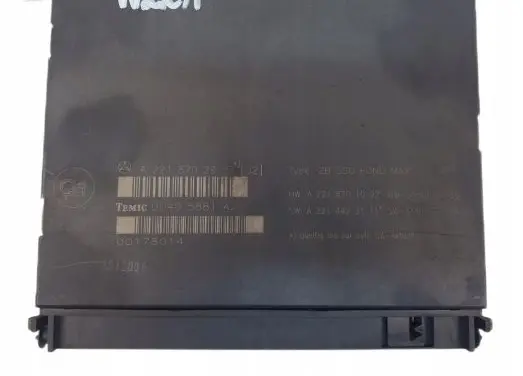 Mercedes-Benz S W221 Seat control module A2218702987