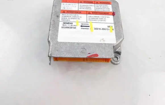 Suzuki Ignis Airbag control unit/module 3891086G12 5WK43395