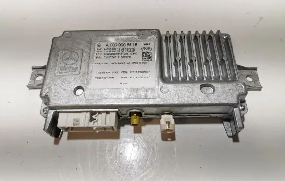 Mercedes-Benz C W205 Bluetooth control unit module A0009006516