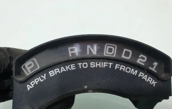 Chevrolet Chevy Van Gear shift selector indicator 