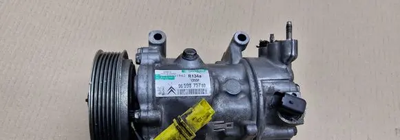 Peugeot 207 Air conditioning (A/C) compressor (pump) 9659875780