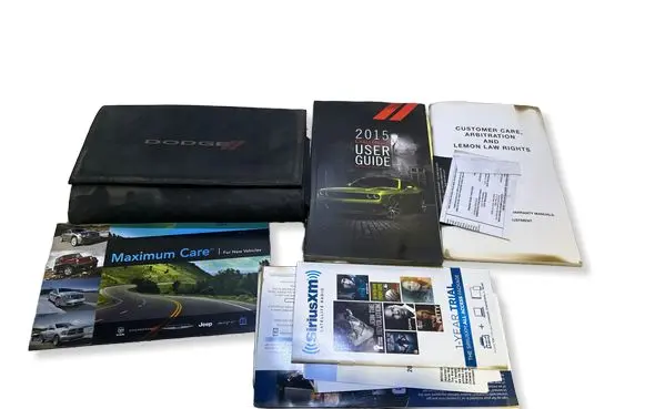 Dodge Challenger Owners service history hand book 
