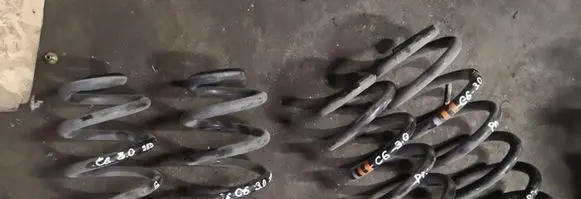 Front coil spring