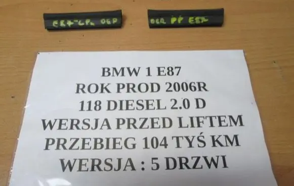 BMW 1 E81 E87 Engine bonnet/hood sound/heat insulation 9168665