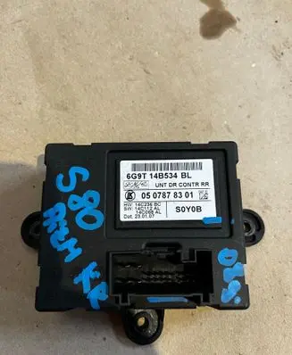 Volvo S80 Door control unit/module 6G9T14B534BL 0507878301
